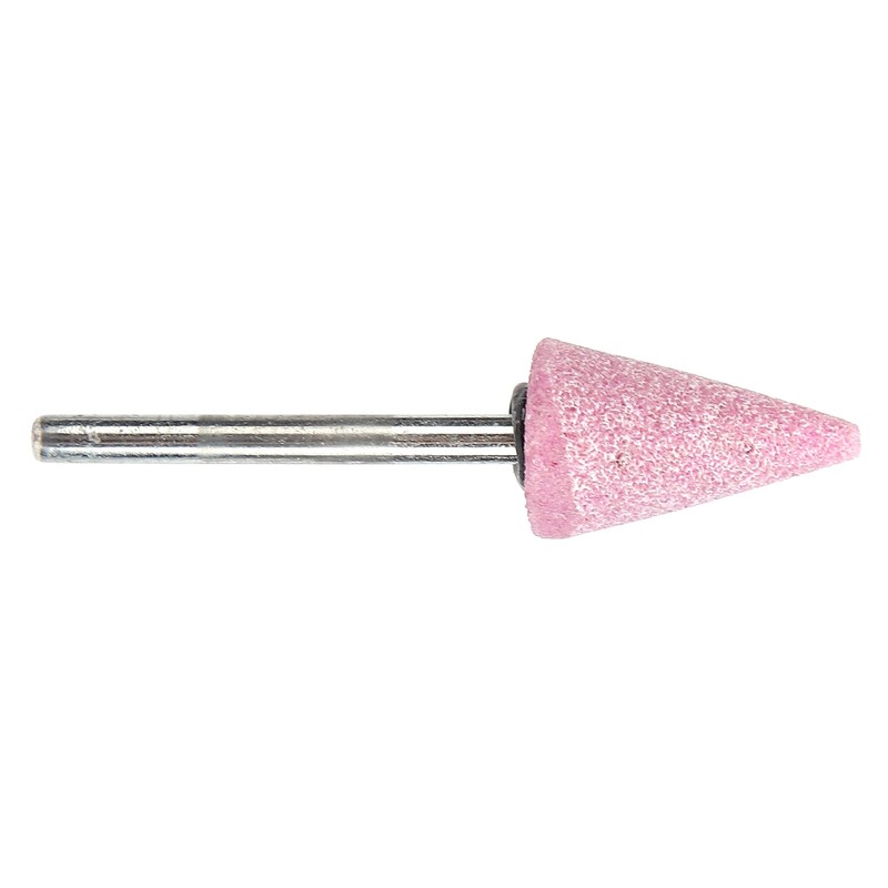 50 Pcs Grinding Bits Ceramic Triangular Cone Aluminum Oxide Grinding