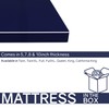 Treaton, 7-Inch Medium Firm Water Resistance Nylon Vinyl Foam Mattress,