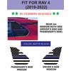 Compatible with Toyota RAV4 2019-2022 | Precut Thin Blue Line
