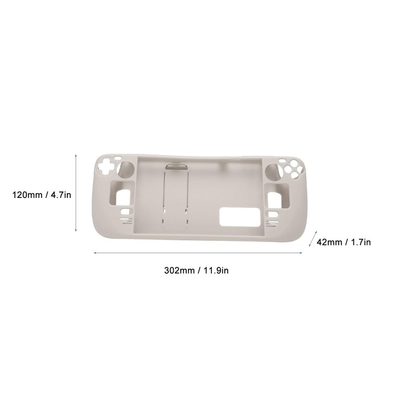 Protective Case for Steam Deck, Shockproof Kickstand Case, PC Stand