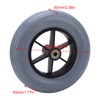 194mm Gray Electric Wheelchair Wheel Non Slip No Noise Stable