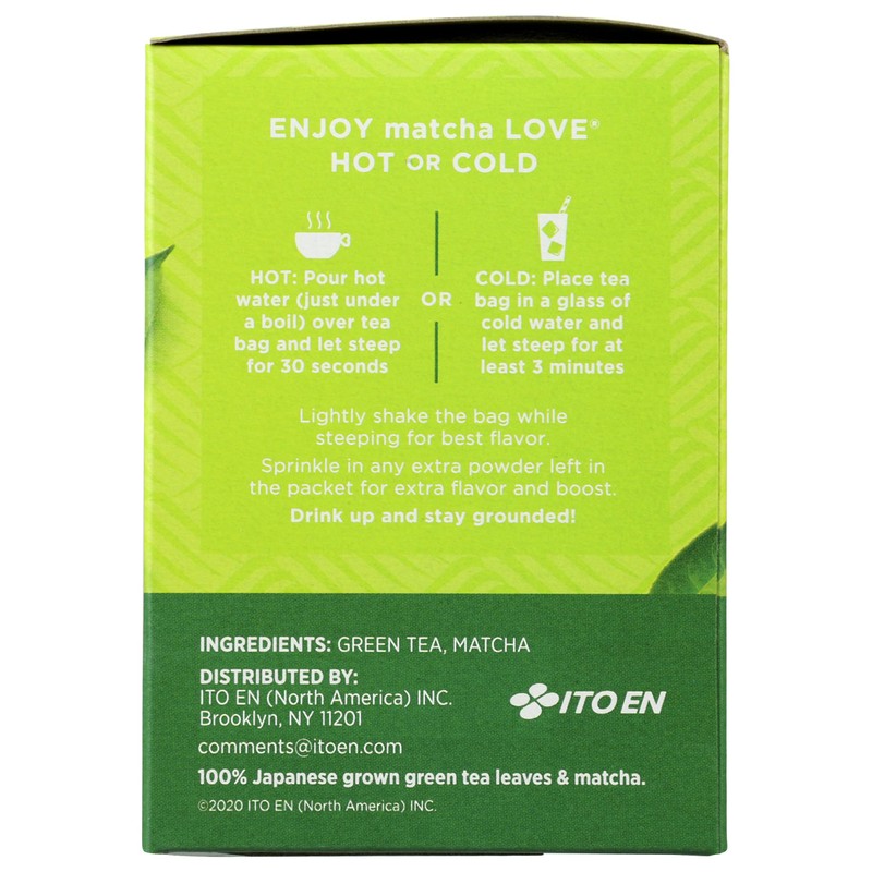Matcha Love Japanese Green Tea, 10 Count