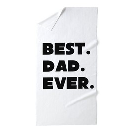 CafePress Best Dad Ever 30"x60" Absorbent, Soft Beach Towel