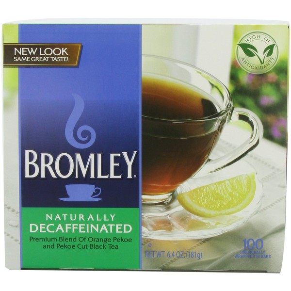 Bromley Decaffeinated Tea, 100-count (Pack of5)