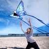 Kaiciuss Butterfly Kite for Kids & Adults, Single Line Beach