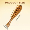 Loc Brush for Deads, Wooden Massage Loc Comb, Comfortable Sandalwood