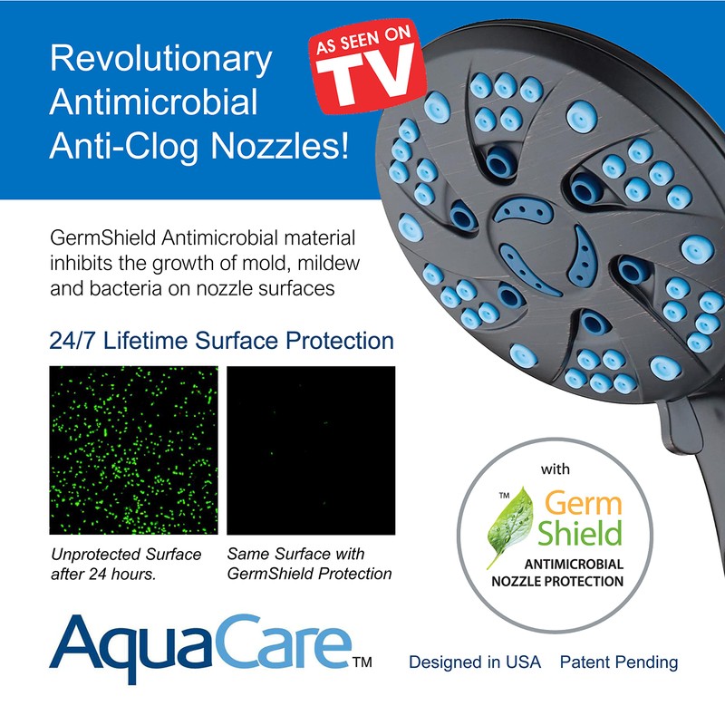 AquaCare Spa Station High Pressure 48-mode Rain & Handheld 3-way