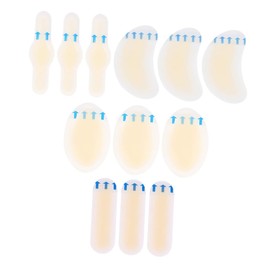 Beavorty 24Pcs Invisible Heel Stickers Abrasion Cushions for Women Skin Friendly Gel Foot Protectors Prevention Design for Prolonged Wear