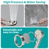 MIAOHUI Modern Handheld Shower Head with On Off Switch, High