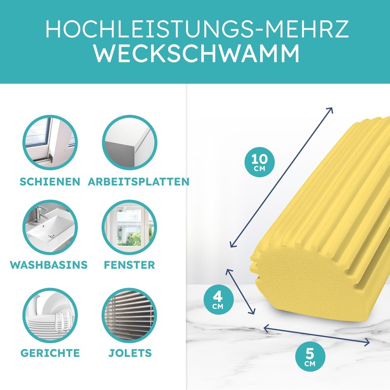 ADV HOME. Damp Duster Dust Sponge - Versatile Cleaning Tools