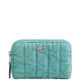 Coach Women's Small Zip Around Card Case, LH/Ivy