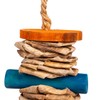 Java Banana Stack Large Nibble Toy Approx. 8 x 6