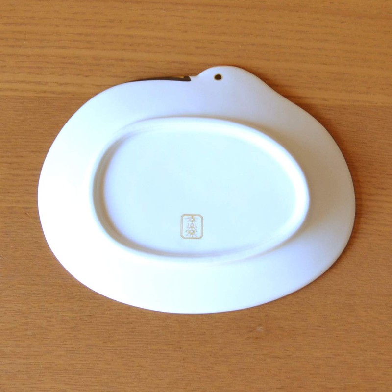 New Year's Tableware, Japanese Dinnerware, Small Plates, Cranes, Lucky, Arita