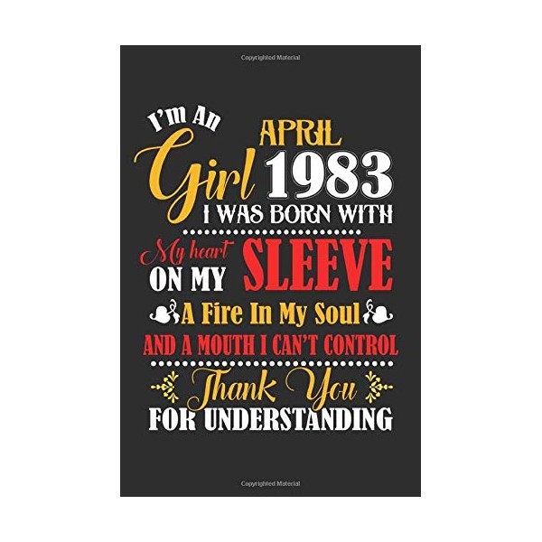 I'm An April Girl 1983 I Was Born With My