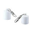 Hoite 4Pcs Lip Balm Keychain Caps Creative Lip Gloss Holder