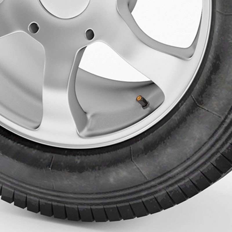 TOMALL Bolt-in Tire Valve Stem Caps Explosion Proof Tubeless TPMS