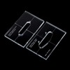 Musiclily Pro CNC Accurate Acrylic Single Coil Pickup Routing Template