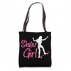 Skateboarding Design For Girls Women Skateboard Skateboarder Tote Bag