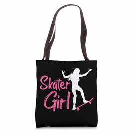 Skateboarding Design For Girls Women Skateboard Skateboarder Tote Bag