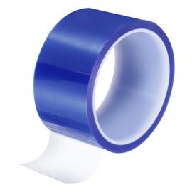 uxcell Blue Heat Tape, 1 Roll 50mmx33m 108ft High Temperature Heat Resistant Tape for Sublimation,Heat Vinyl Press,Heat Transfer, Circuit Board, No Residue