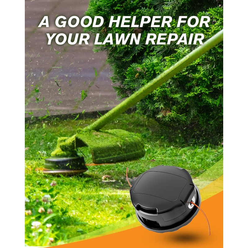Upgraded Speed Feed 400 Trimmer Head, Compatible with Most Echo,