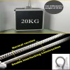 A ADENK 60 Inch Brushed Nickel Flexible Stainless Steel Flexible