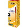 BIC Orange Fine Ballpoint Pens, Fine Point (0.8 mm), Red