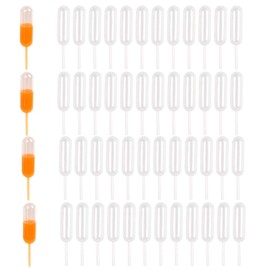 Generic Brands 4ml Cupcake Pipettes, 100Packs Small Tubes Infusers Strawberries Shot Liquor Injector Alcohol Mini