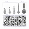 Litorange 101 PCS M5.5 Stainless Steel Self Drilling Hex Head