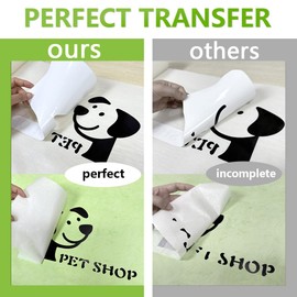 MEIDIHEN Transfer Tape for Vinyl-12 x100' Roll,Premium-Grade Transfer Paper for Easy Vinyl Pick-Up and Release,Transfer Tape for Crafts, Decals, Sign Making, Home Decor