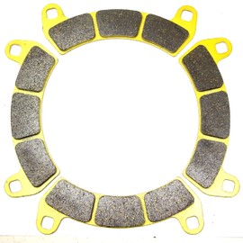 Master Chen Brake Pads for Polaris General XP 4 1000 Deluxe 2021 2022 2023 2024 Ride Command Trailhead 4 Seat Front Rear Brakes 2203318 2206231 FA456 FA680 MC0546