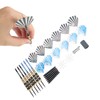 6Pcs Darts Professional Exquisite Stainless Steel Tip Darts Set with