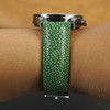 [vinacreations] Stingray Leather Watch Strap Thin Garucha Leather Replacement Watch