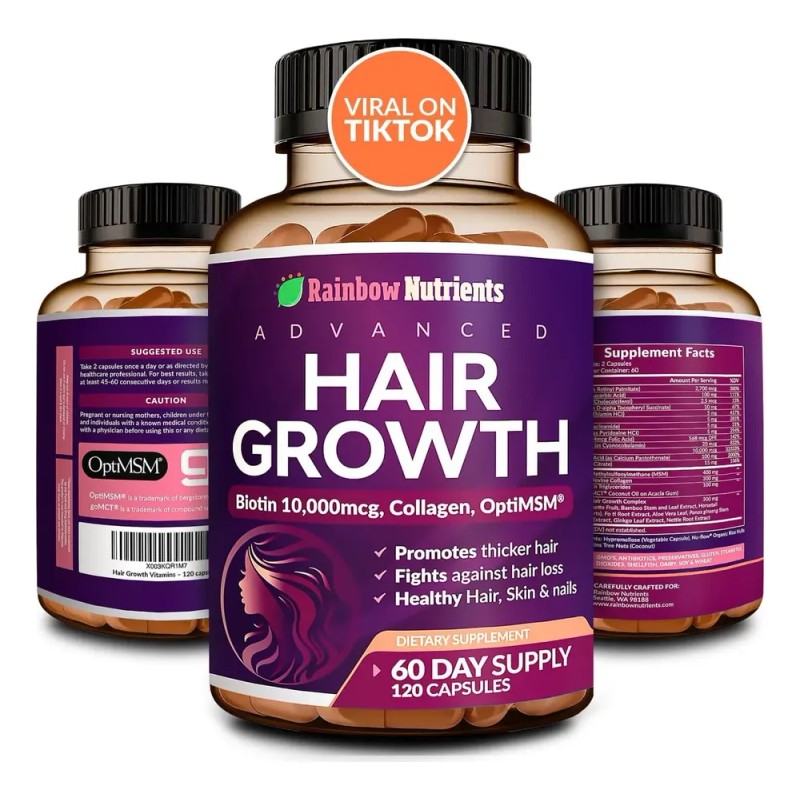Vitaminas Para El Crecimiento Del Cabello Para Mujeres