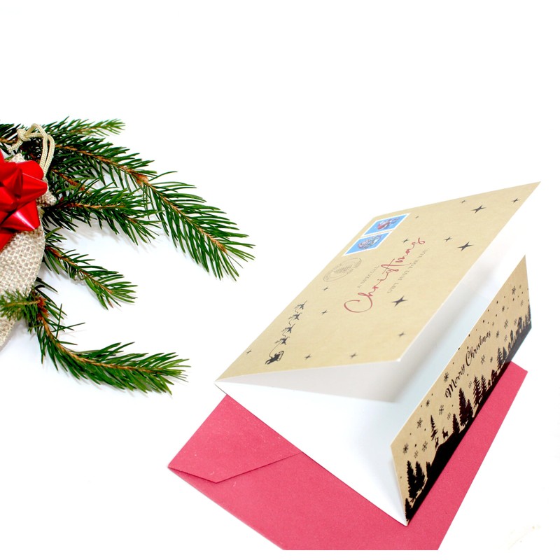 4 x Cash Wallet for Christmas Money Cards