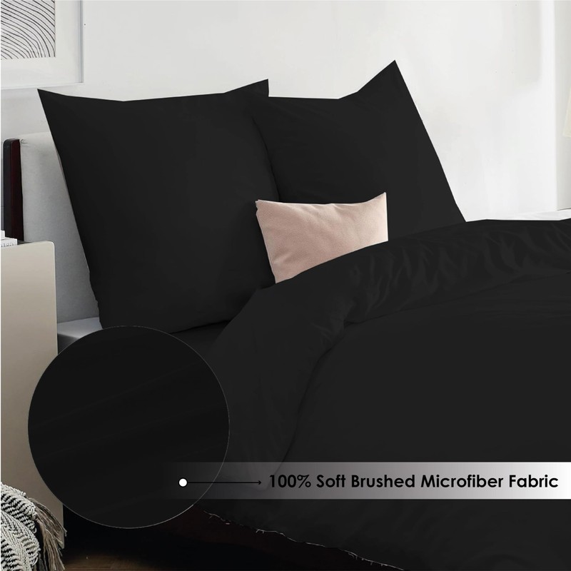 REHAN & CO Double Duvet Cover Sets – 3Pcs Bedding