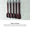 Sur La Table, Set of 5 Wooden Utensils, Solid Turner/Solid