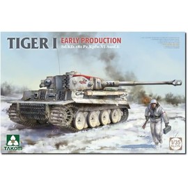 Takom 1/35 German Tank Sd. Kfz.181 Pz.Kpfw.VI Tiger I Early Model Plastic Model TKO2196 (Tank)