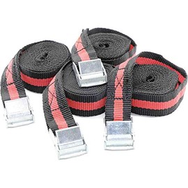 RMB Set of 4 Ratchet Lashing Straps 2.5 m