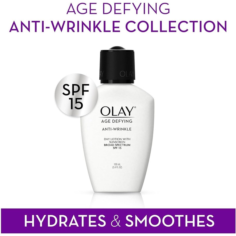 OLAY ANTI-WRINKLE UV LOTION Size: 3.4 OZ
