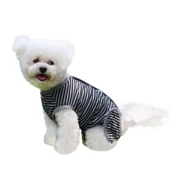 JoyDaog 2 Pack Dog Surgery Recovery Suit Substitute E-Collar & Cone,Recovery Onesie Puppy Surgical,Cat Recovery Shirt Dog Wounds Bandages Prevent Licking Dog,XS