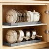 Pot Lid Holder, Lid Holder, Adjustable Pans Organiser, Lid Holder,