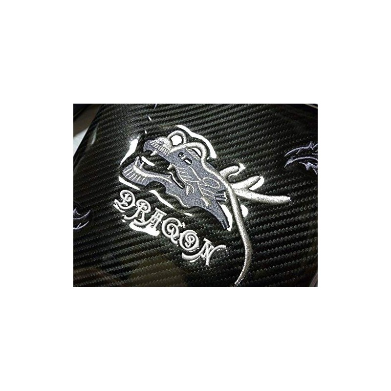 Golf Iron Cover Dragon Dragon Hood Type (Black)