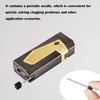 Reetsing 4 Torch Jet Flame Lighter with Punch & Holder