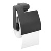 Tiger Nomad Toilet Roll Holder, Stainless Steel, Black, 12.5 x