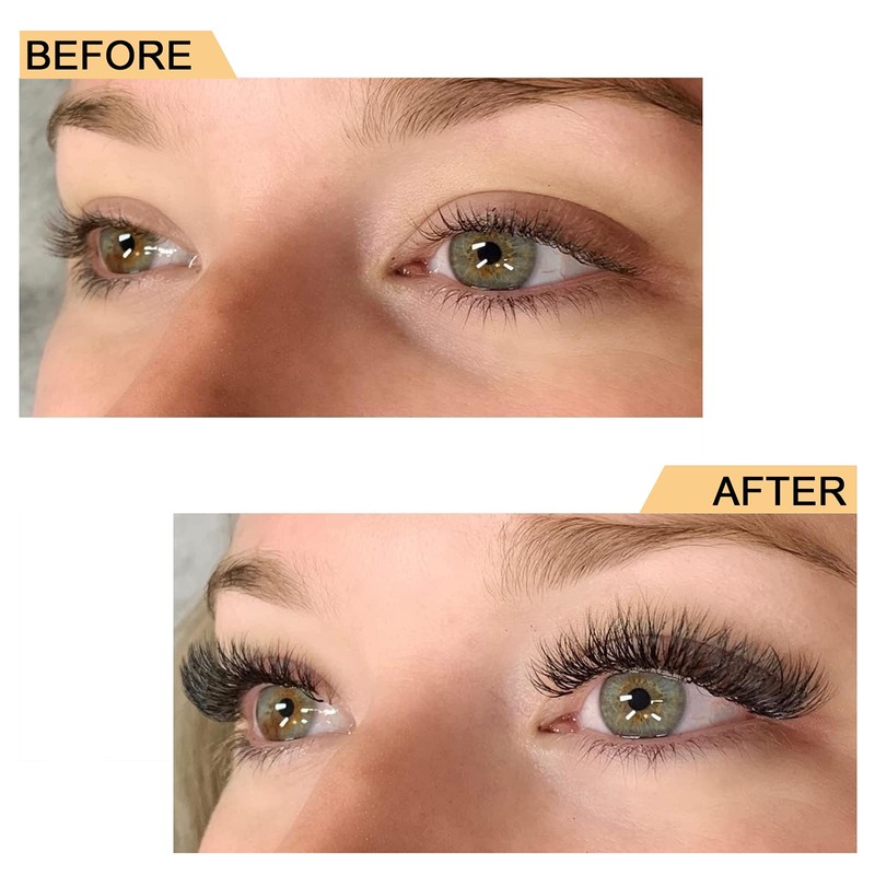 Premade Fans Eyelash Extensions 8D 0.07mm C 13mm Short Stem|Optinal