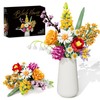 Flowers Bouquet Building Set for Adult, 1070PCS Artificial Plant Icons