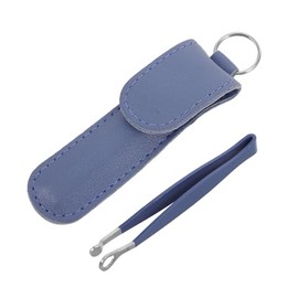 1 Set Nose Hair Trimmer Tool for Men Manual Press Design Versatile Grooming Supply for Eyebrow and Nasal Hair Easy to Clean and Control Trimming with Case