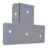 Yahataneji Easy Installation T-Bracket for 2×4 Material, 2-by Use, 11.4×3.6×1.7cm,