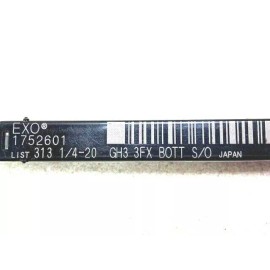 OSG 1/4-20 GH3 3 FLUTE SPIRAL FLUTE BOTTOMING TAP EXO TAP STEAM OXIDE OSG 1752601